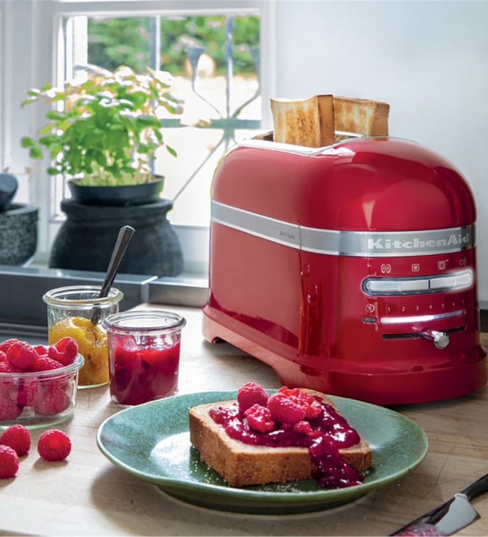 KitchenAid ARTISAN 2 DİLİM EKMEK KIZARTMA 5KMT2204EER EER (KIRMIZI)