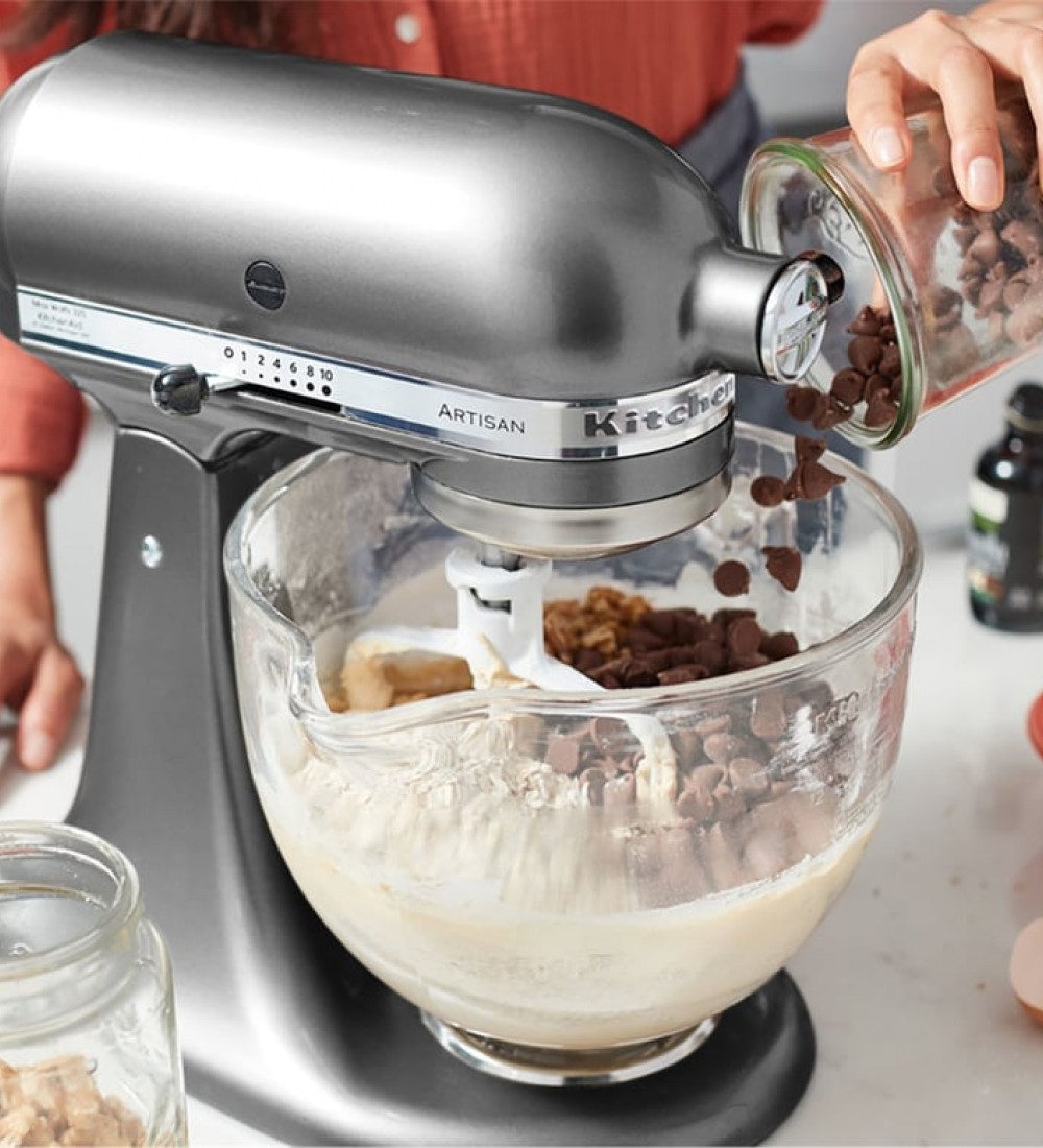 KitchenAid ARTISAN 4.8lt STAND MİKSER 5KSM175PSECU ECU (MAT GÜMÜŞ)