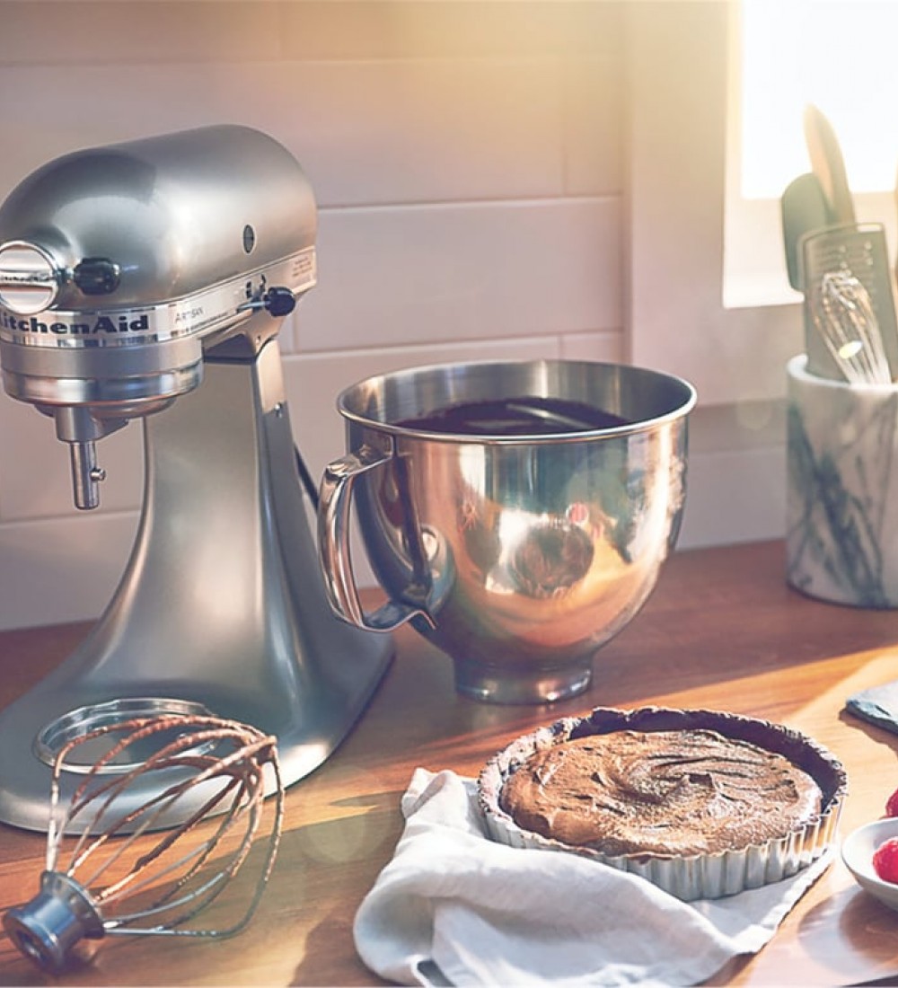 KitchenAid ARTISAN 4.8lt STAND MİKSER 5KSM175PSECU ECU (MAT GÜMÜŞ)