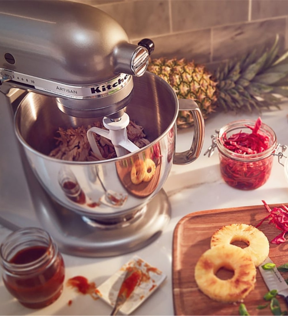 KitchenAid ARTISAN 4.8lt STAND MİKSER 5KSM175PSEMS EMS (GÜMÜŞ)