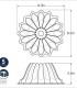 Nordicware Lotus Bundt Kek Kalıbı