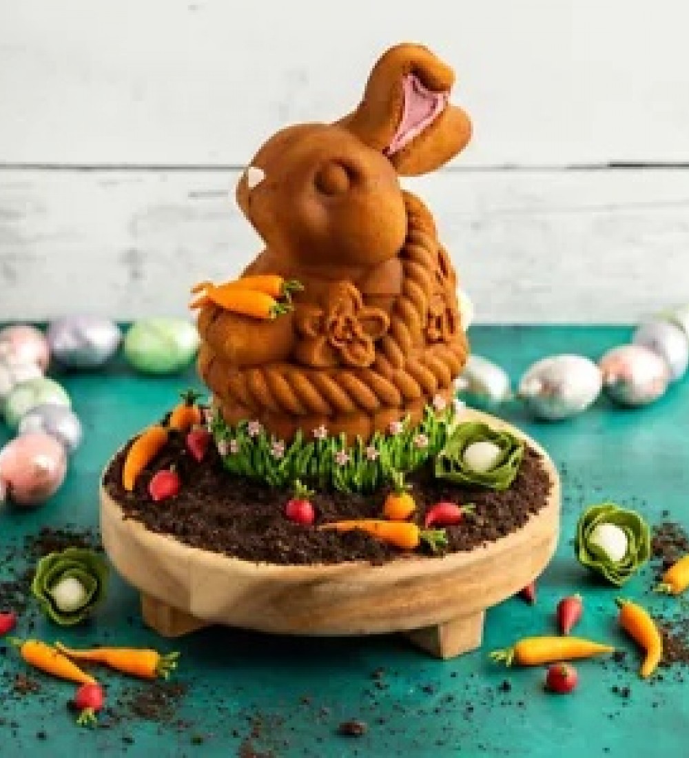 Nordicware Sepetteki Tavşan Kek Kalıbı