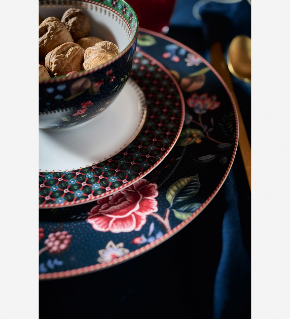 Berry Blues Yeşil Tabak 23 cm