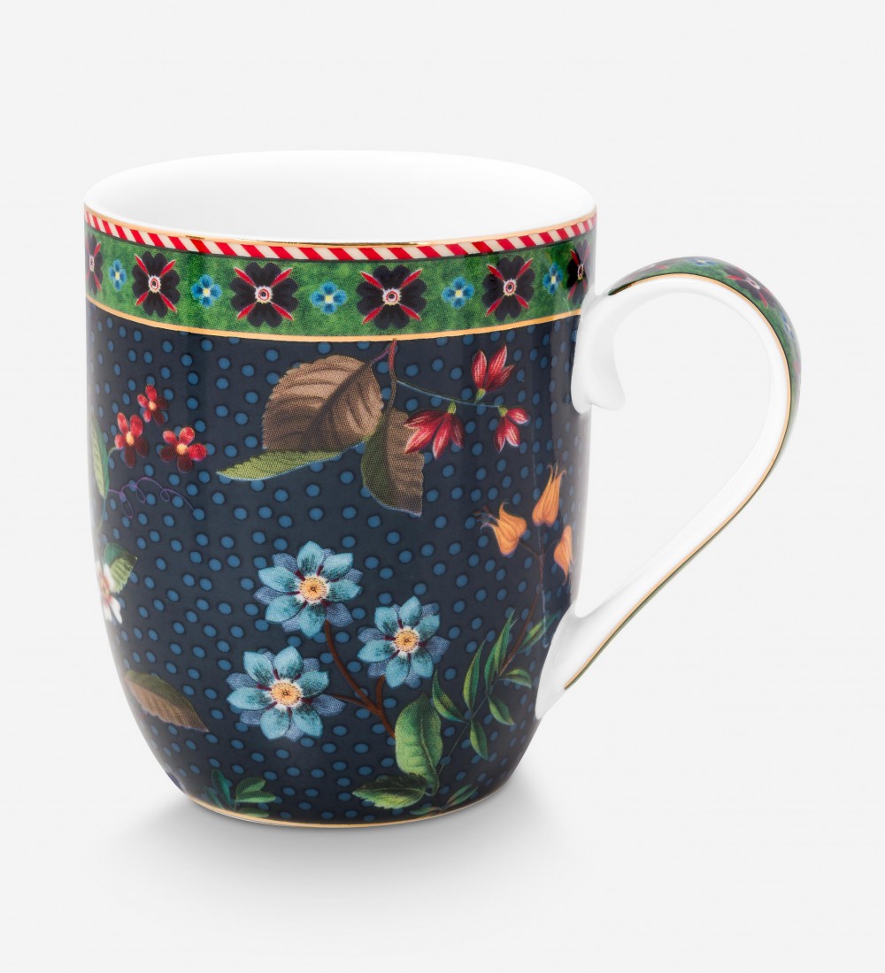 Berry Blues İkili Mavi Küçük Mug Seti 145 ml 