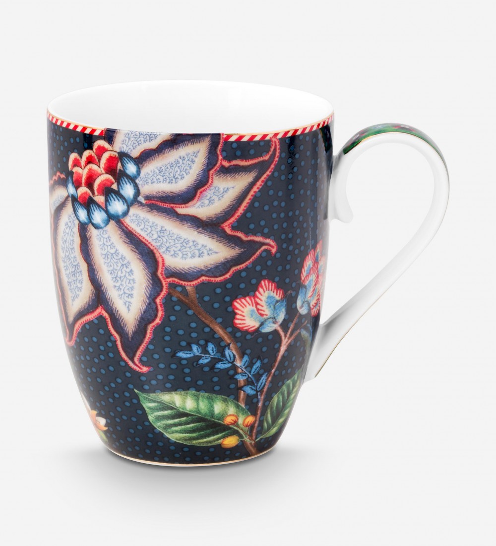 Berry Blues İkili Mavi Büyük Mug Seti 350 ml