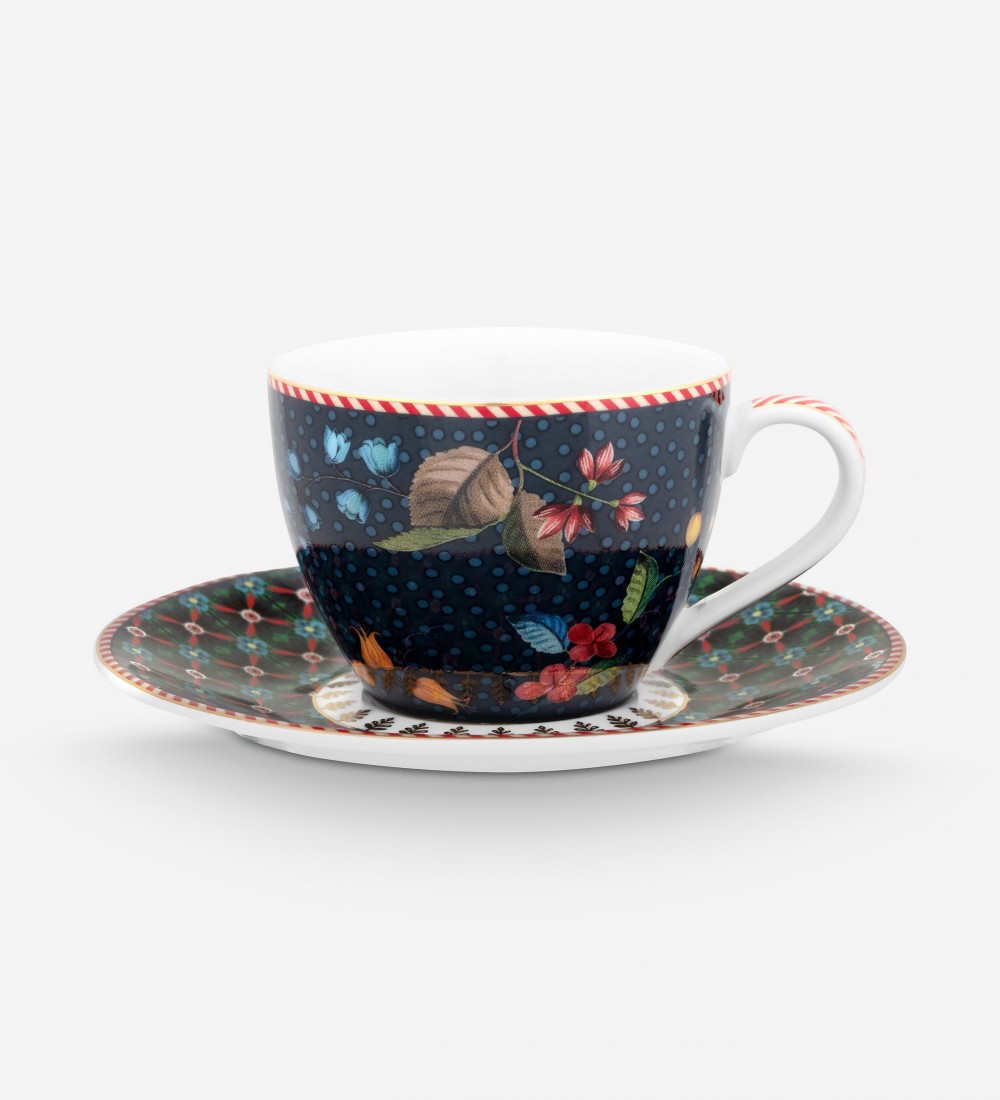 Berry Blues İkili Mavi Kahve Fincanı Seti 120 ml