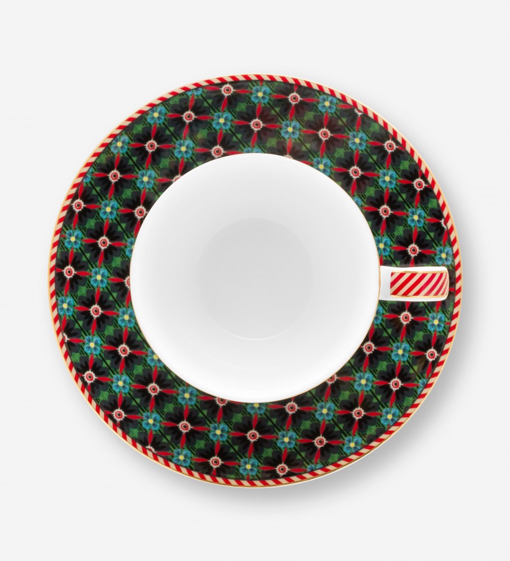 Berry Blues İkili Mavi Kahve Fincanı Seti 120 ml