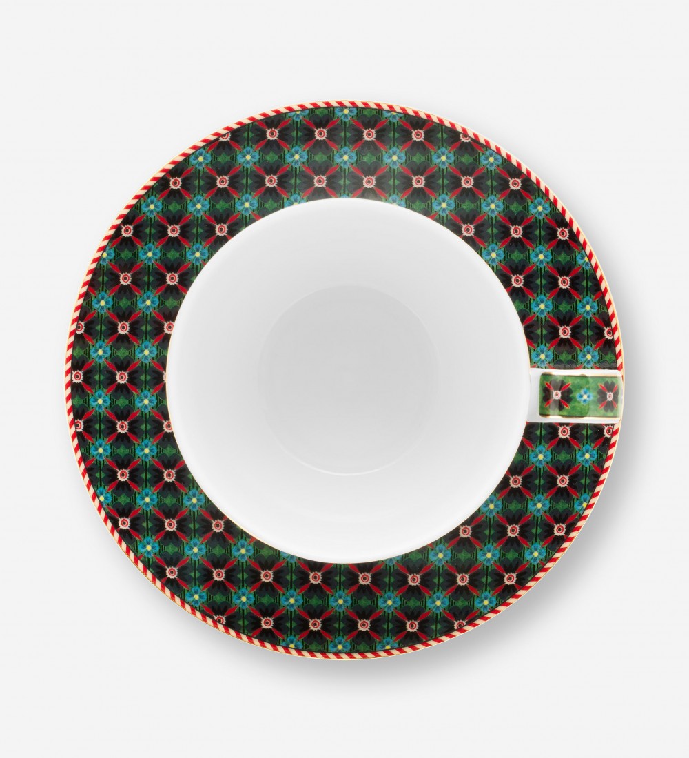 Berry Blues İkili Mavi  Çay Fincanı Seti 280 ml