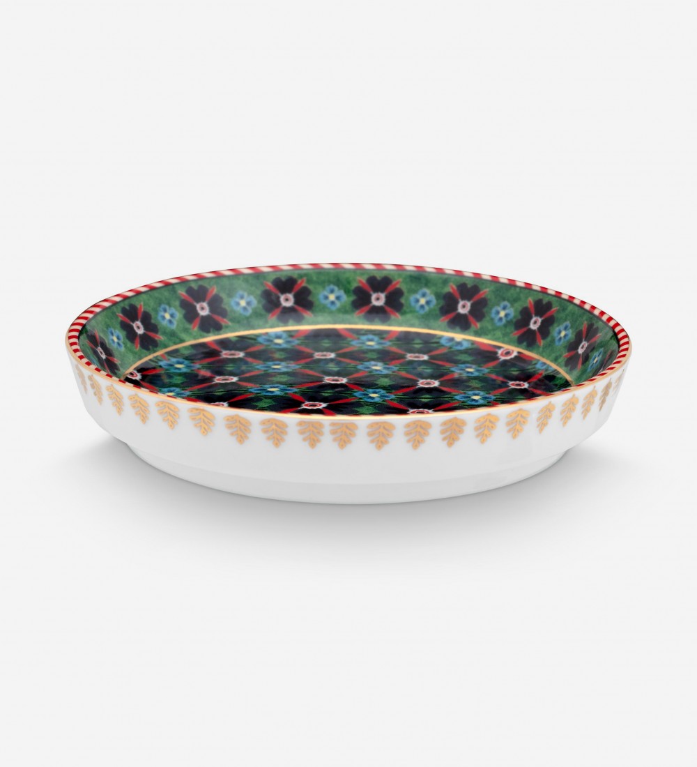 Berry Blues Yeşil Çay Tabağı 9 cm