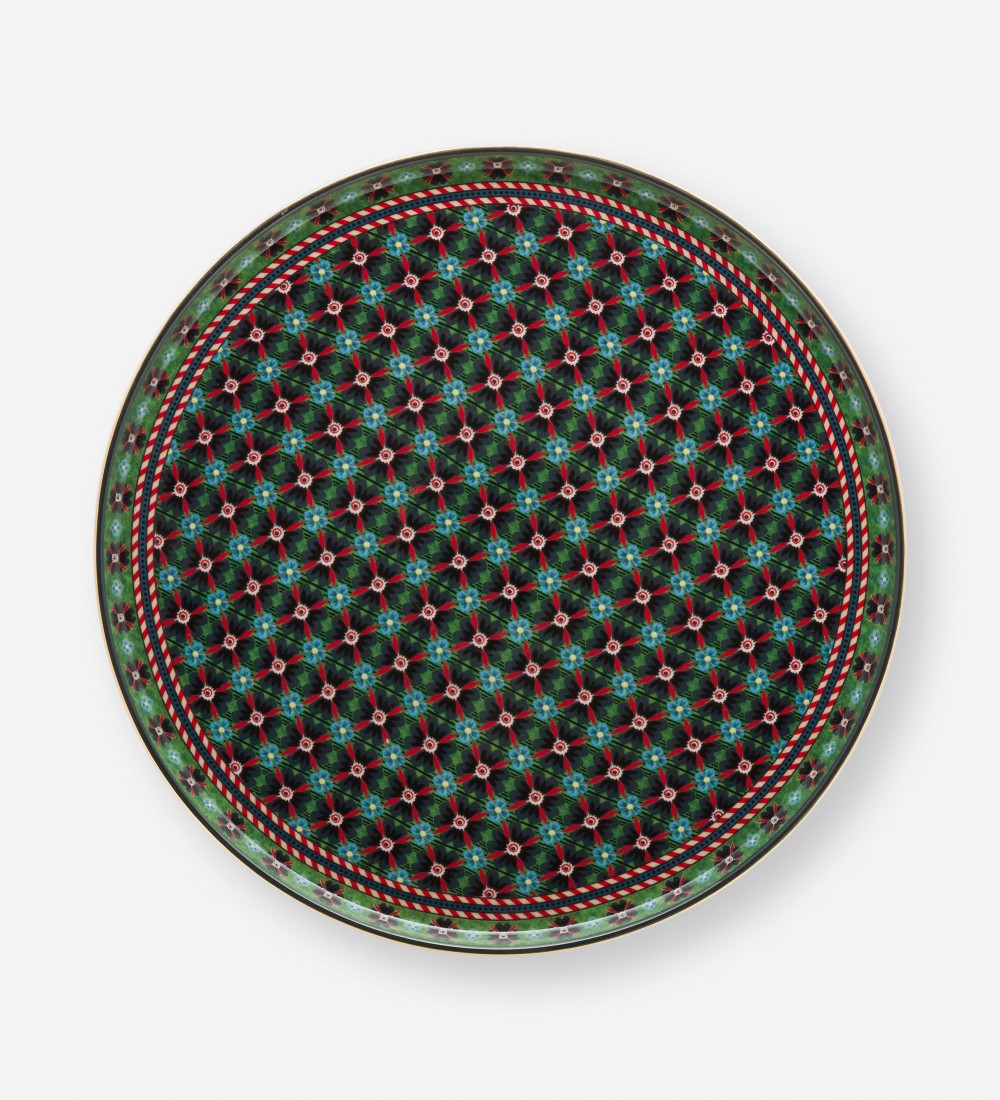 Berry Blues Yeşil Mini Kek Standı 21 cm 