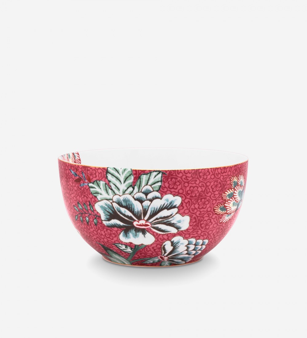 Flower Festival Kırmızı Kase 12 cm