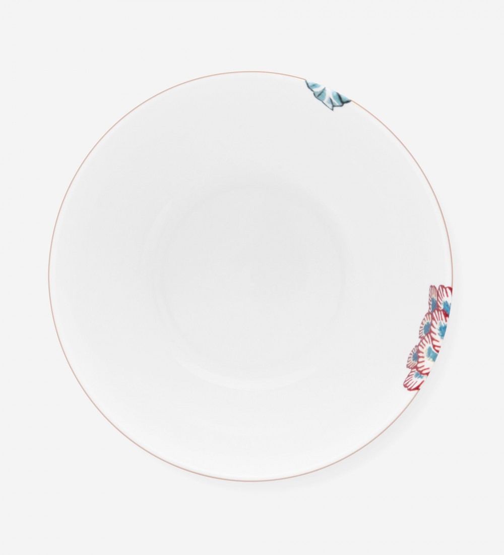 Flower Festival Kırmızı Kase 12 cm