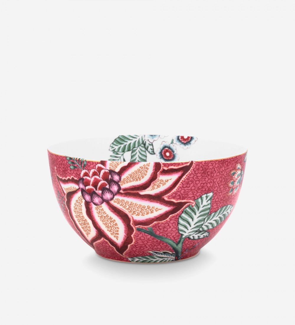 Flower Festival Kırmızı Kase 15 cm