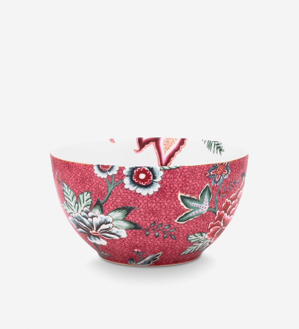 Flower Festival Kırmızı Kase 15 cm