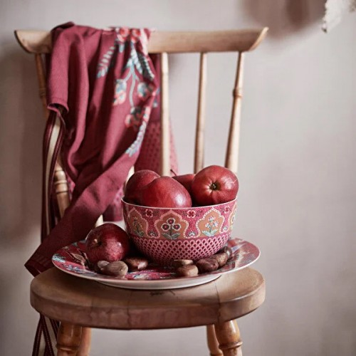 Flower Festival Kırmızı Kase 18 cm