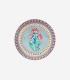 Flower Festival Mavi Çay Tabağı 9 cm