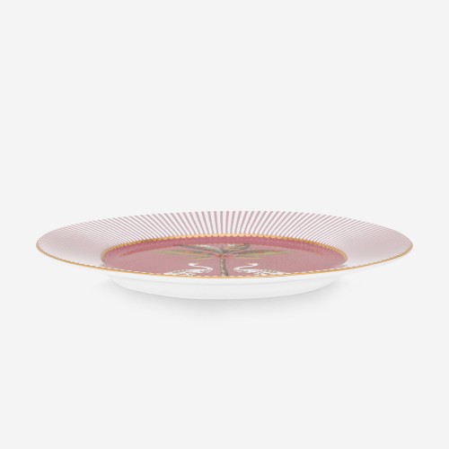 La Majorelle Pembe Kuşlu Tabak 17 cm 