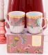 La Majorelle İkili Pembe Küçük Mug Seti 145 ml. 