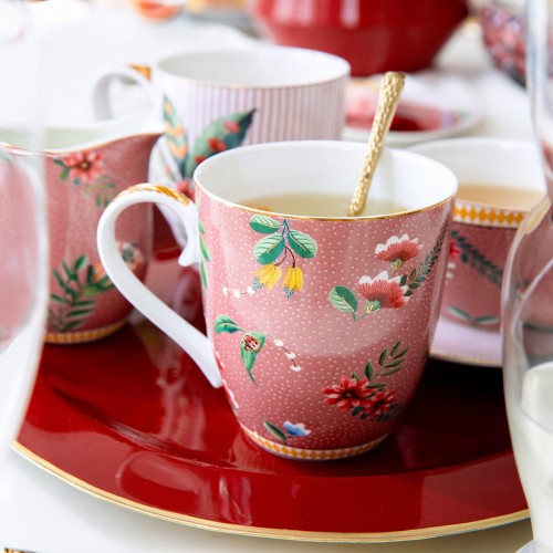 La Majorelle İkili Pembe Büyük Mug Seti 350 ml. 