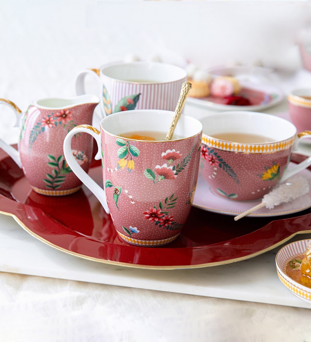 La Majorelle İkili Pembe Büyük Mug Seti 350 ml. 