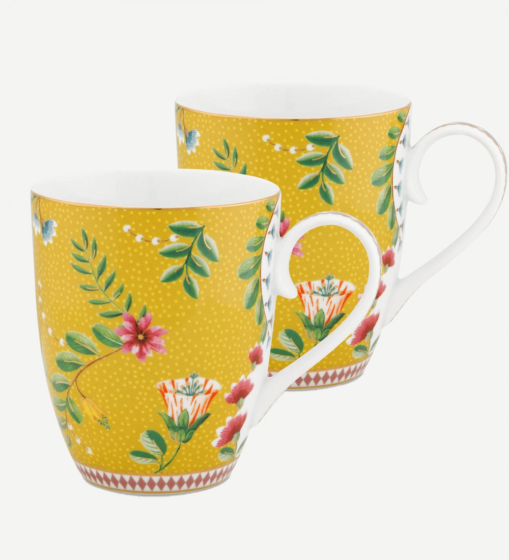 La Majorelle İkili Sarı Büyük Mug Seti 350 ml. 