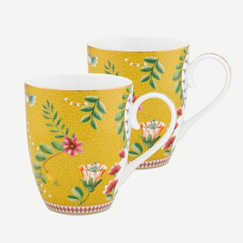 La Majorelle İkili Sarı Büyük Mug Seti 350 ml. 