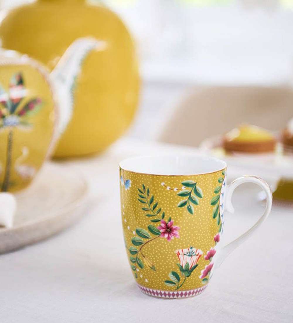 La Majorelle İkili Sarı Büyük Mug Seti 350 ml. 