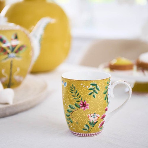 La Majorelle İkili Sarı Büyük Mug Seti 350 ml. 