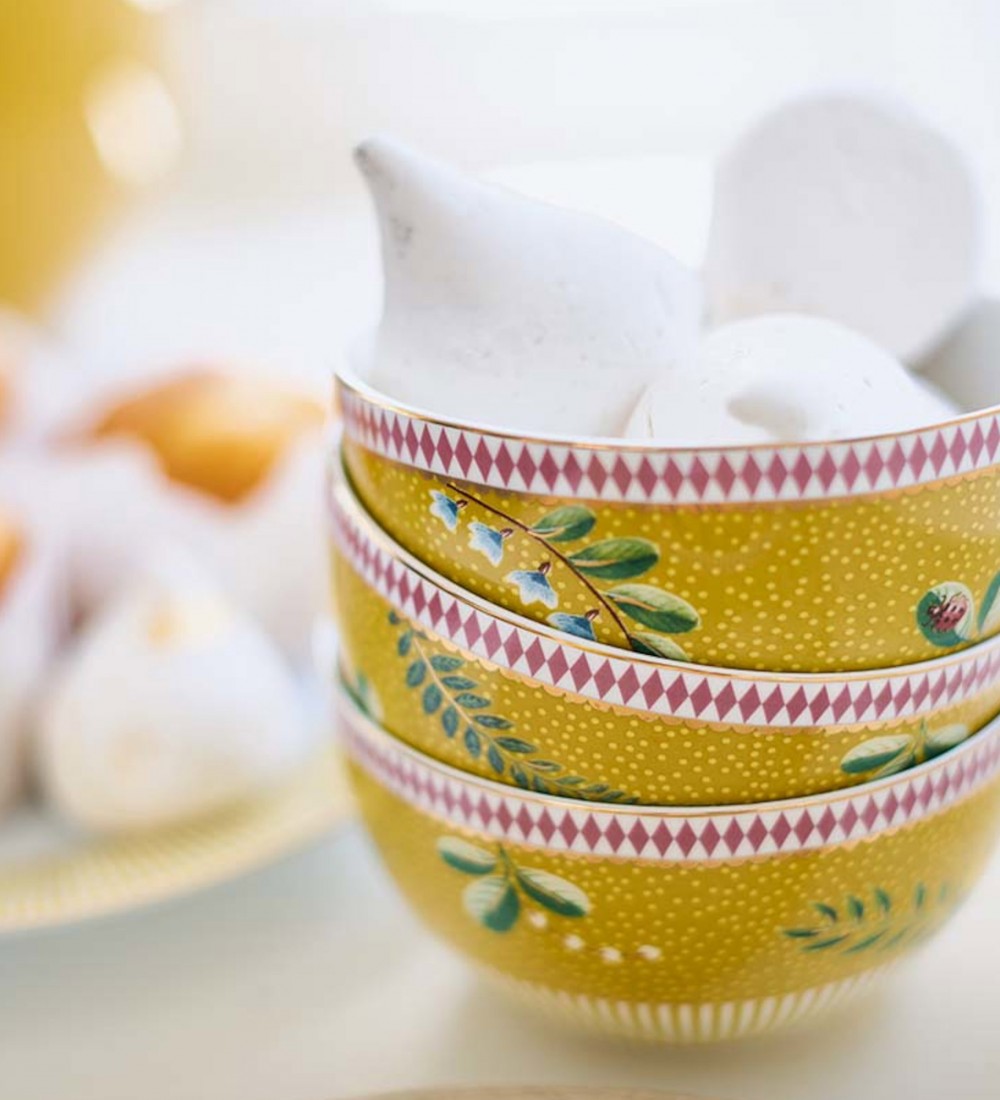 La Majorelle Sarı Kase 12 cm