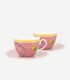 La Majorelle İkili Pembe Çay Fincanı Seti 280 ml. 