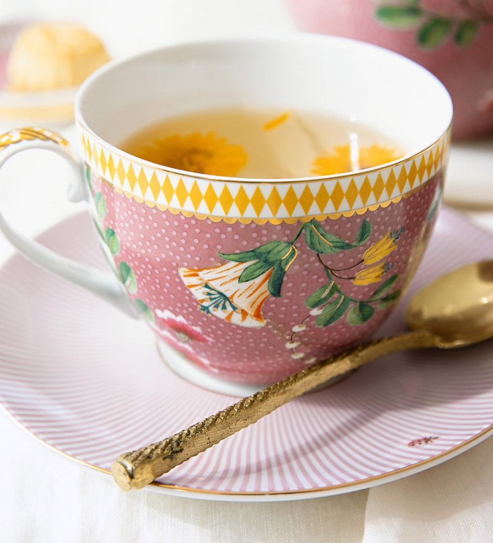 La Majorelle İkili Pembe Çay Fincanı Seti 280 ml. 