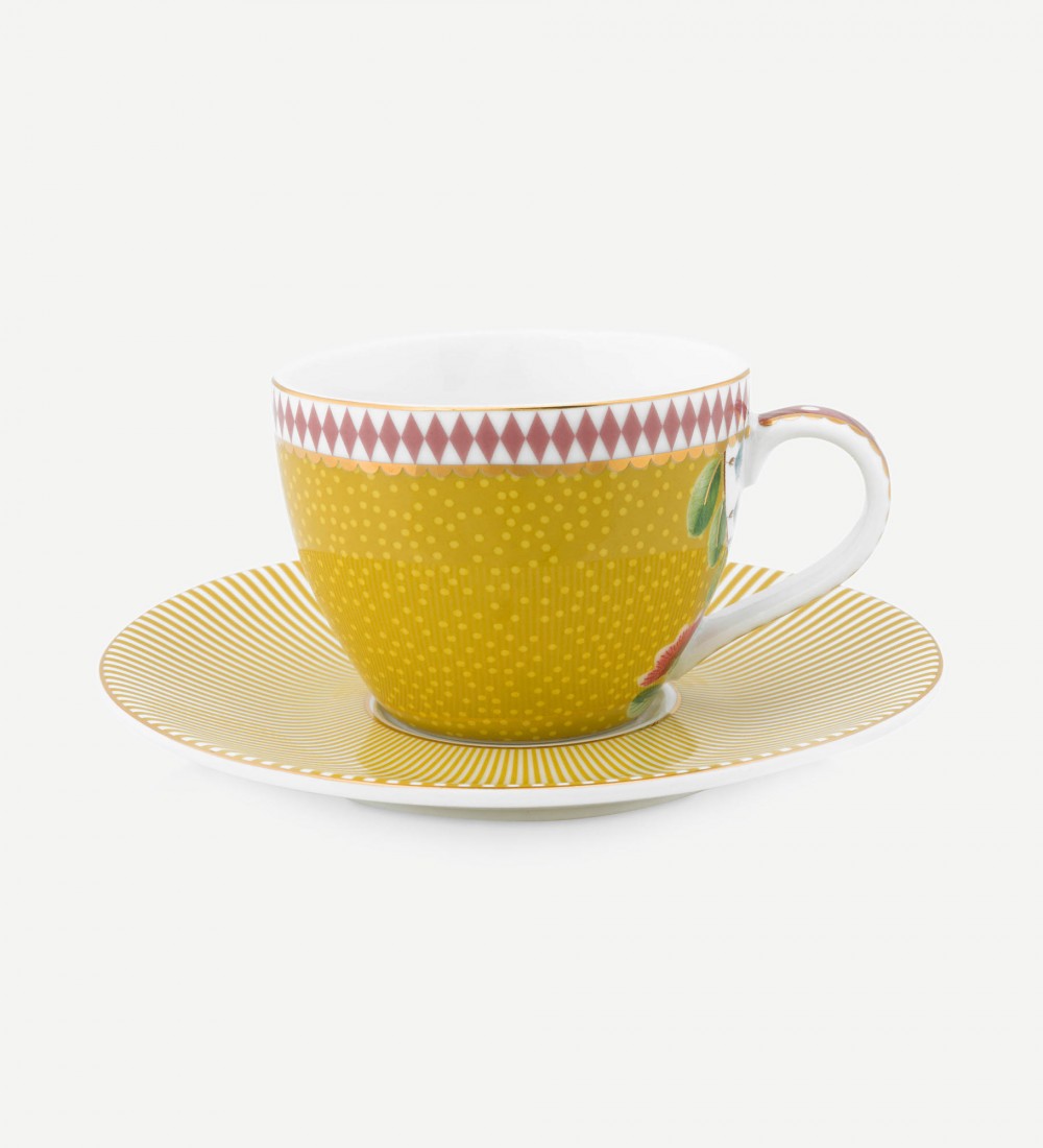 La Majorelle İkili Sarı Kahve Fincanı Seti 120 ml. 