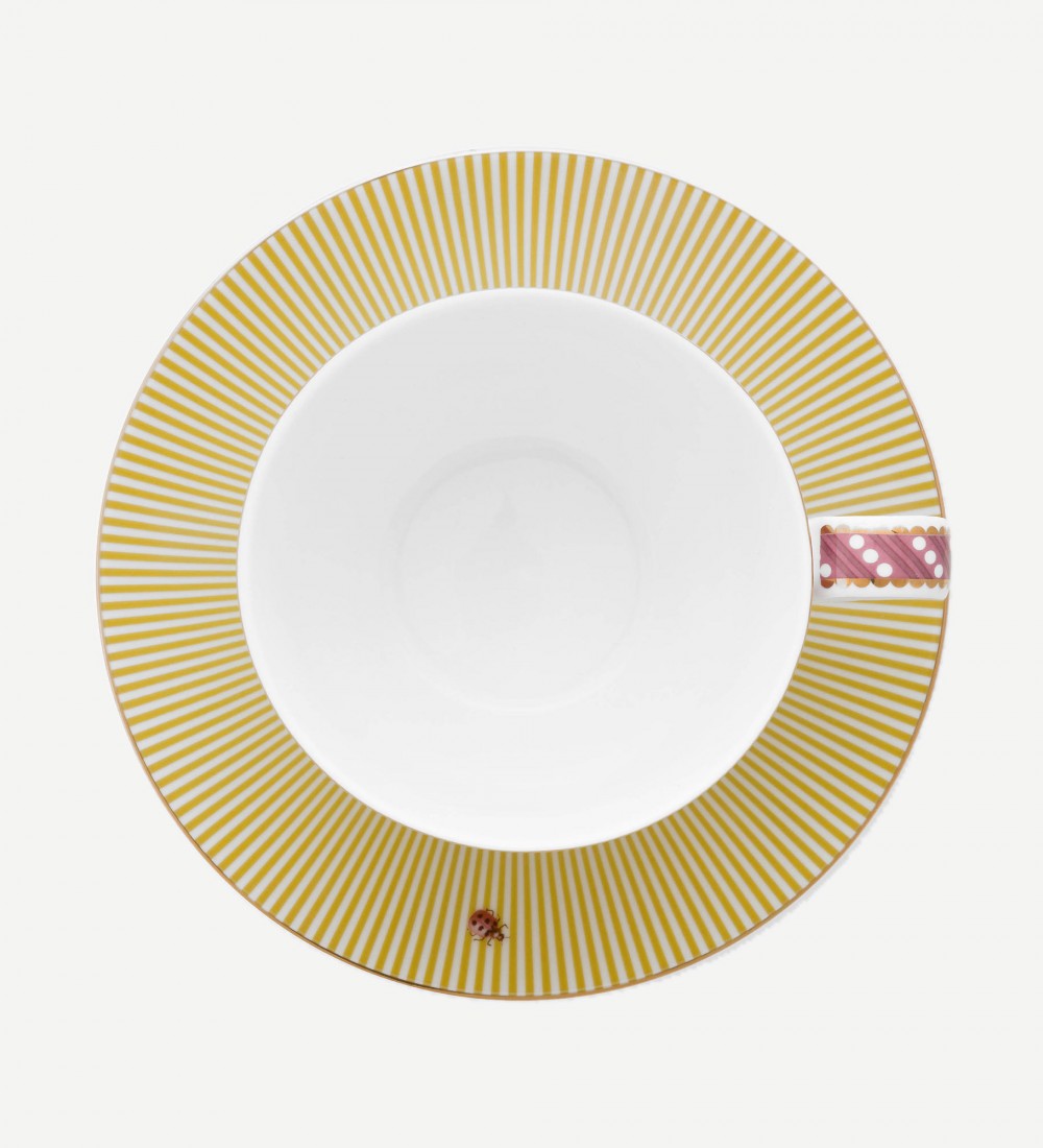 La Majorelle İkili Sarı Çay Fincanı Seti 280 ml.