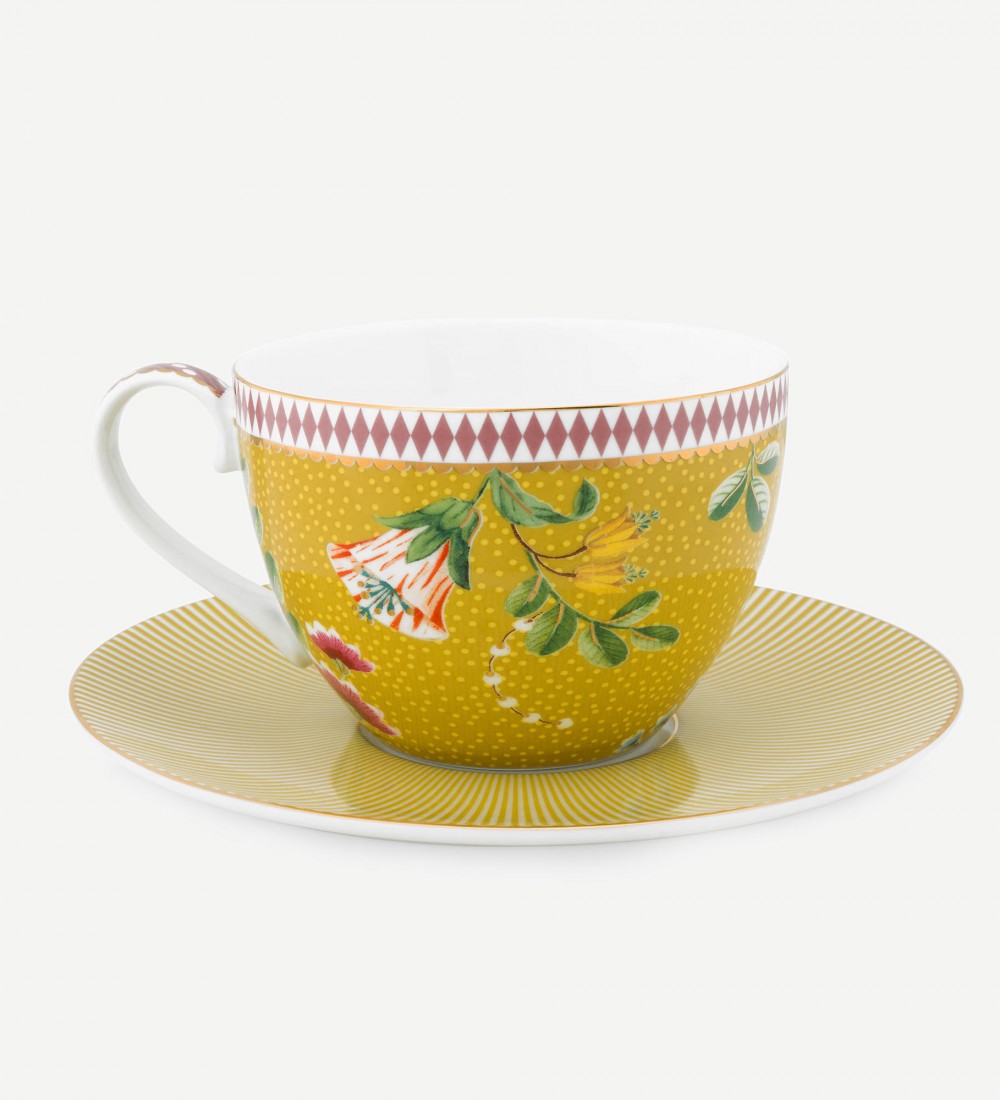 La Majorelle İkili Sarı Çay Fincanı Seti 280 ml.