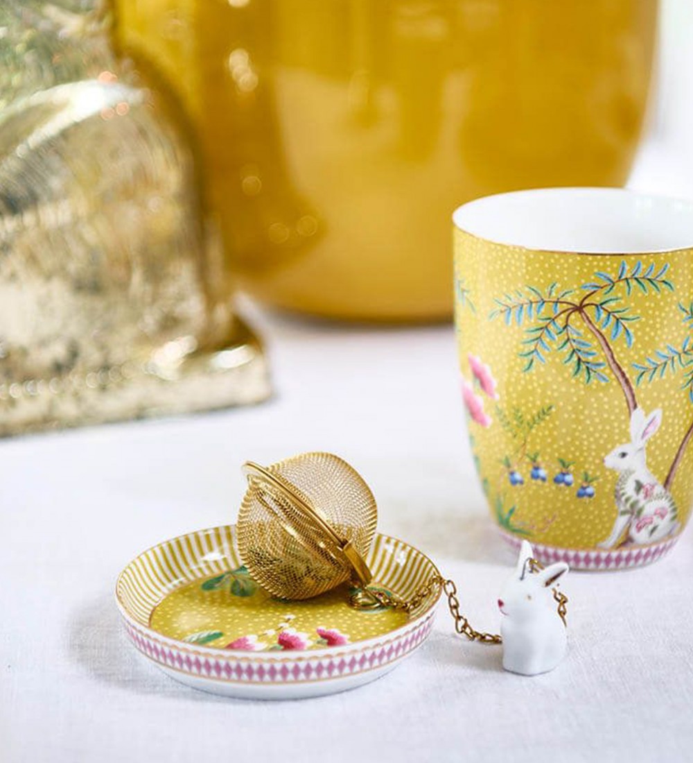 La Majorelle Sarı Çay Tabağı 9 cm