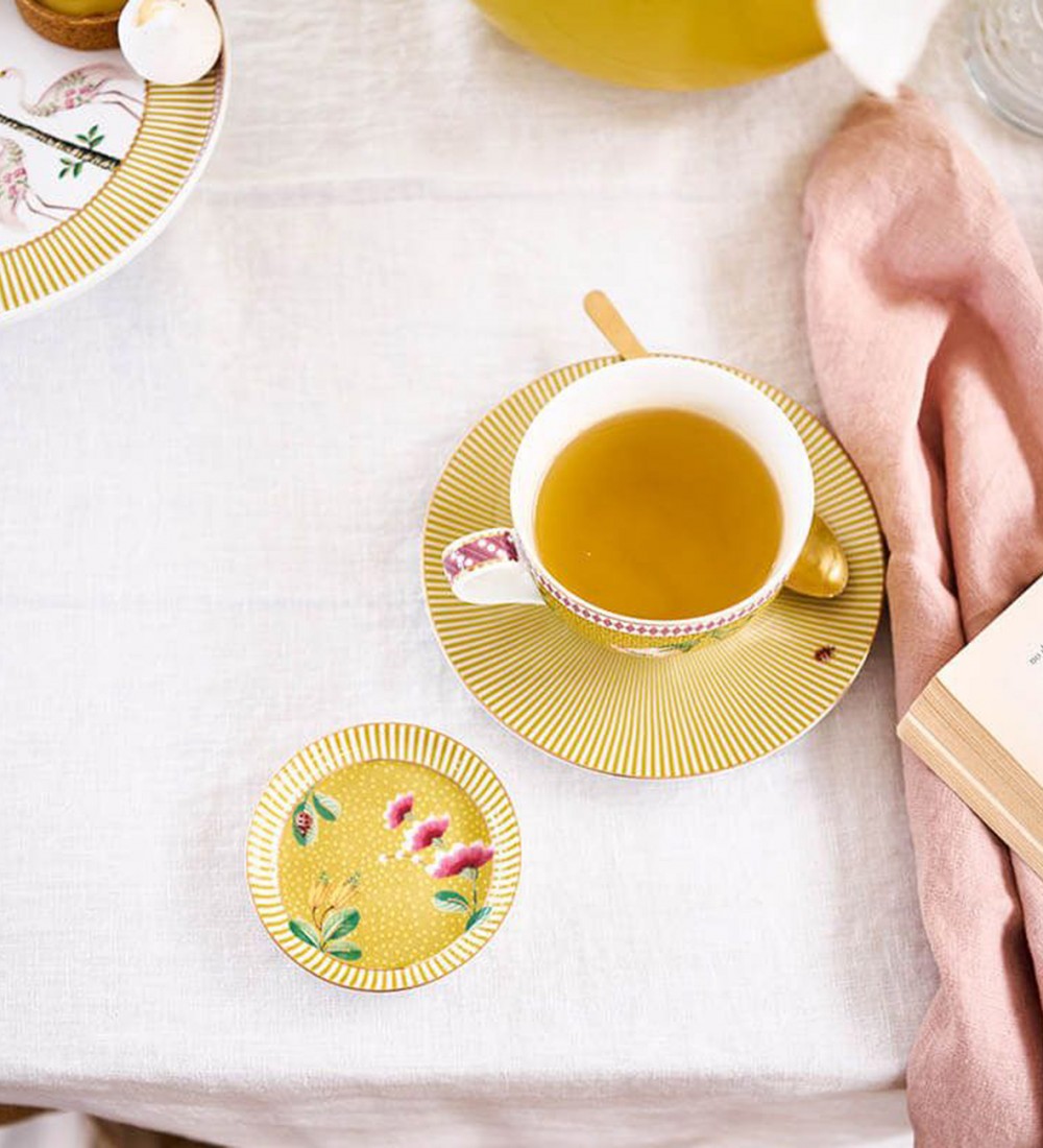 La Majorelle Sarı Çay Tabağı 9 cm