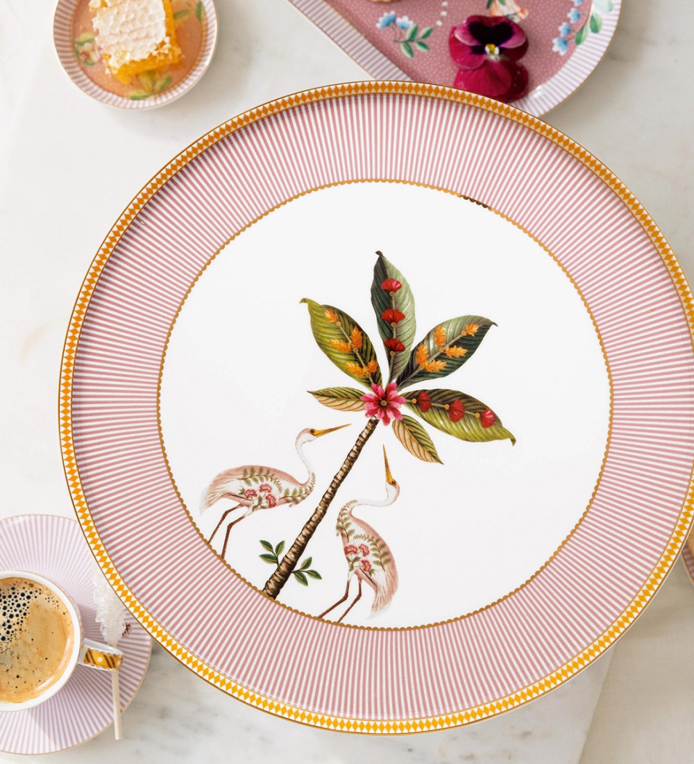 La Majorelle Pembe Mini Kek Standı 21 cm 