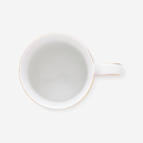 Love Birds Kırmızı Madalyon Desenli Mug 150 ml