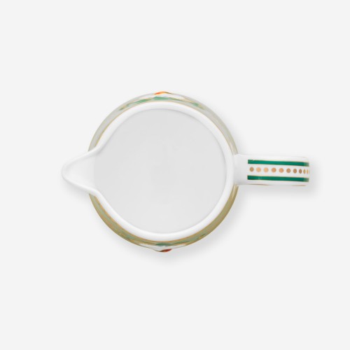 Love Birds Yeşil Madalyon Desenli Sütlük 270 ml