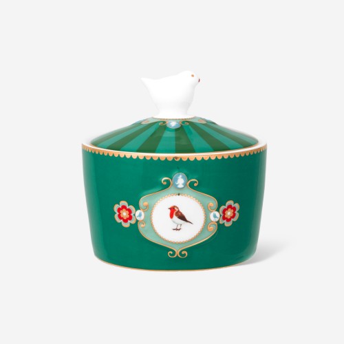 Love Birds Yeşil Şekerlik 