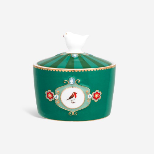 Love Birds Yeşil Şekerlik 