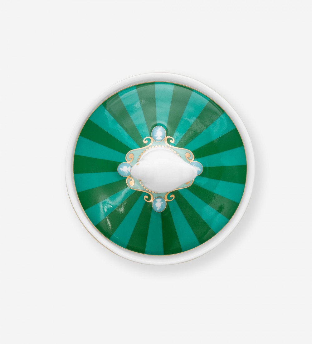 Love Birds Yeşil Şekerlik 