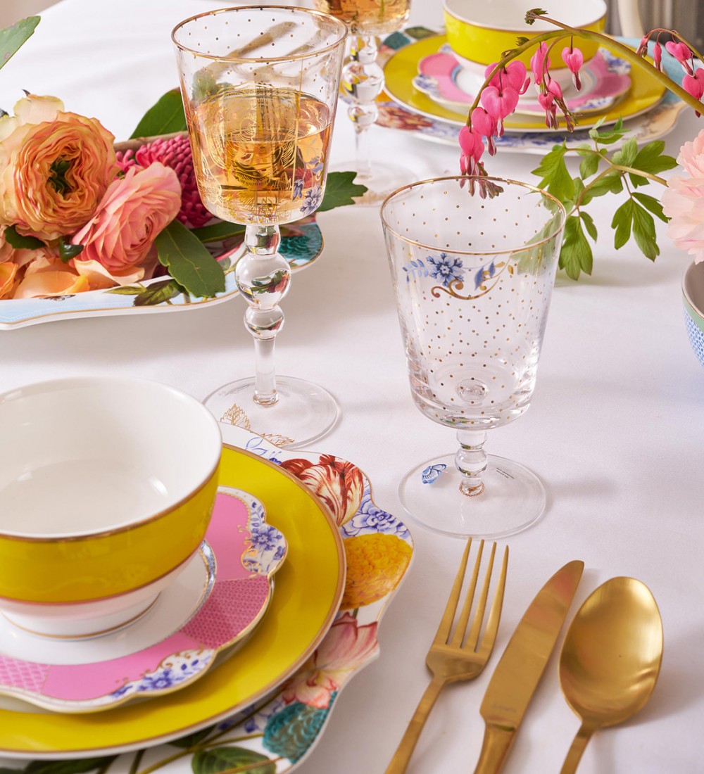 Royal Pembe Kek Tabağı 17 cm.