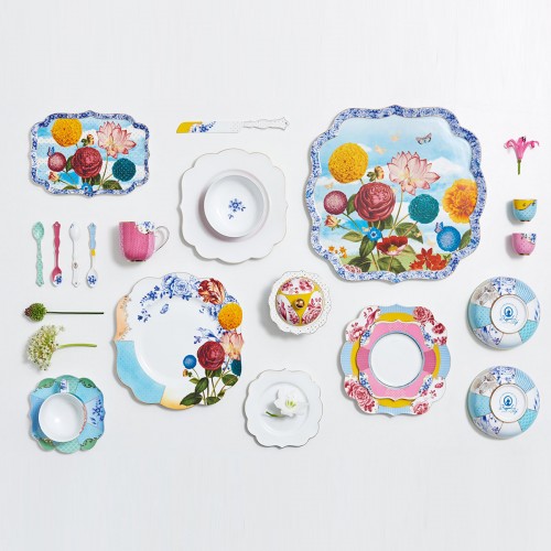 Royal Pembe Kek Tabağı 17 cm.