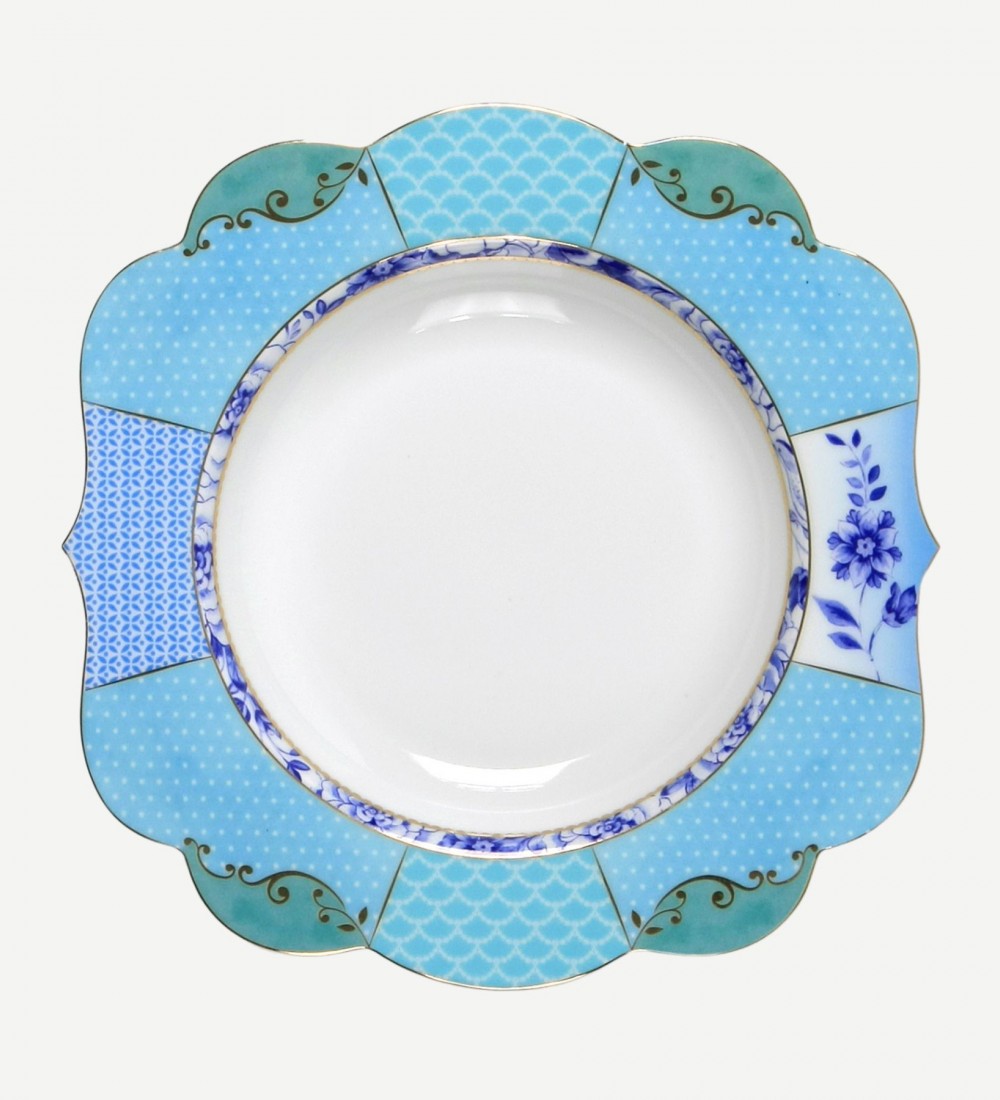 Royal Mavi Çorba Tabağı 23,5 cm.