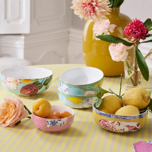 Royal Beyaz / Pembe Kase 12,5 cm.