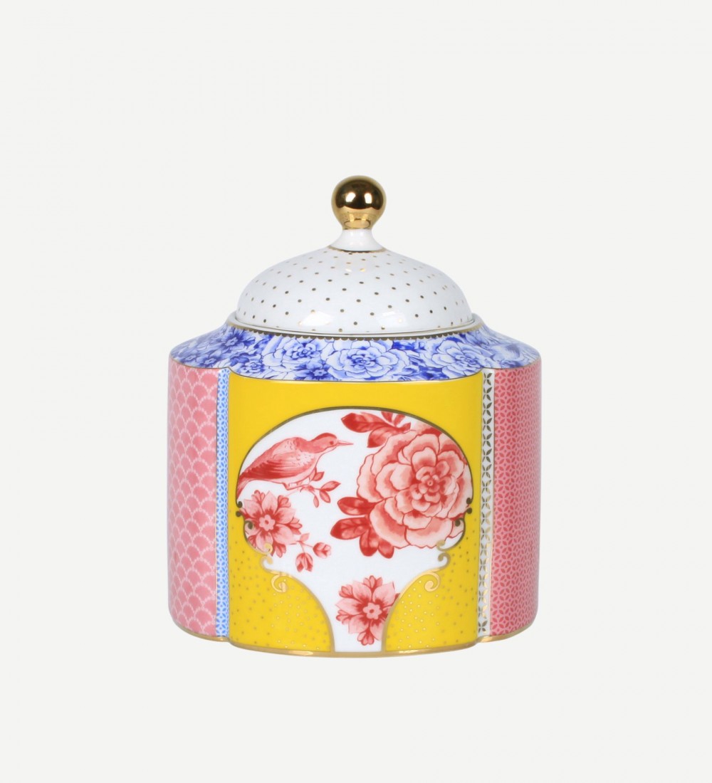 Royal Pembe / Sarı Küçük Küp