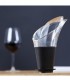 Vacu Vin Şarap Servis, Kristal, Siyah (2 parça)