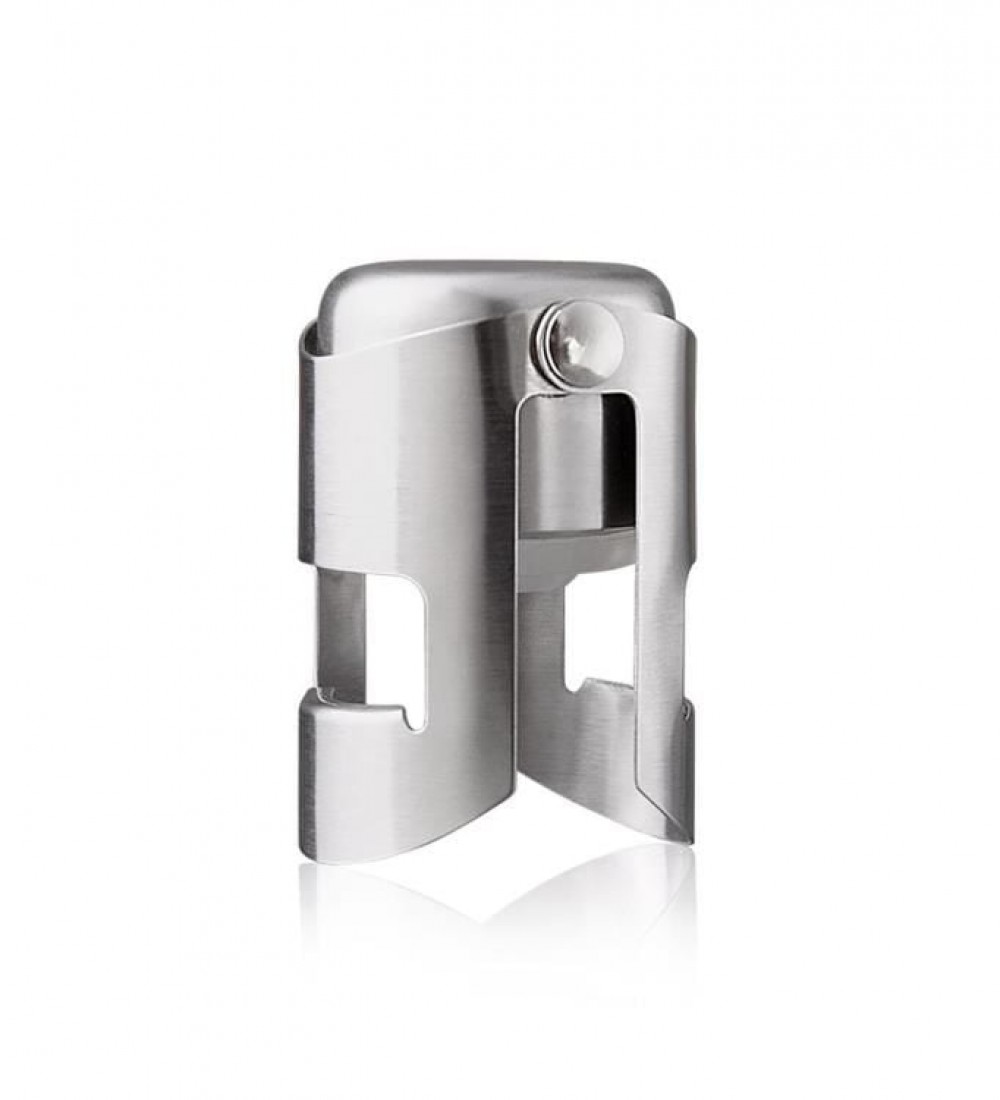 Vacu Vin Şampanya Şişe Kapağı, Paslanmaz Çelik