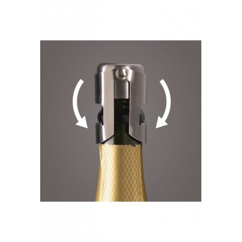 Vacu Vin Şampanya Şişe Kapağı, Paslanmaz Çelik